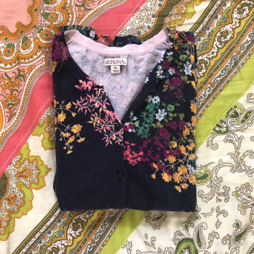 Merona Button Up Cardigan